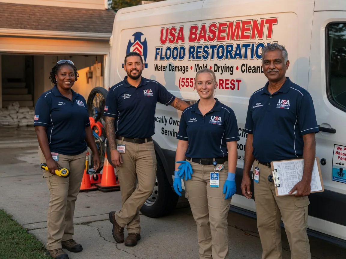 Basement Flood Cleanup company in New Eagle, PA